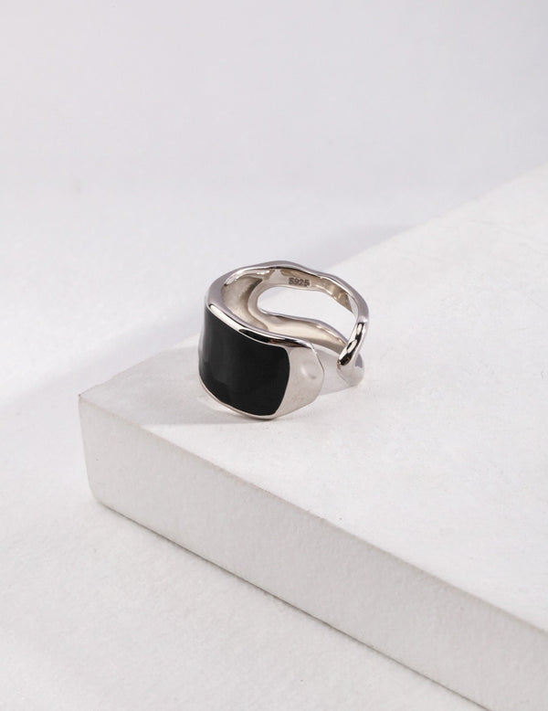 Drip glaze ring