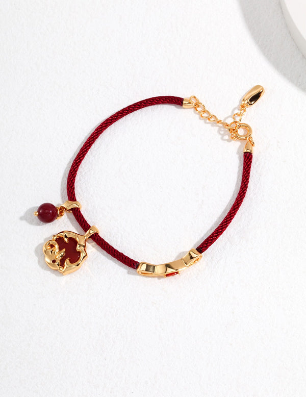 Red rope bracelet