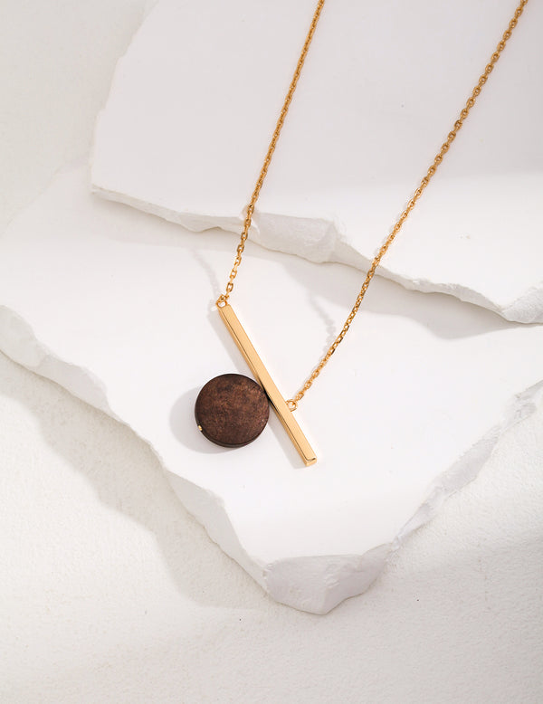 Simple atmosphere necklace