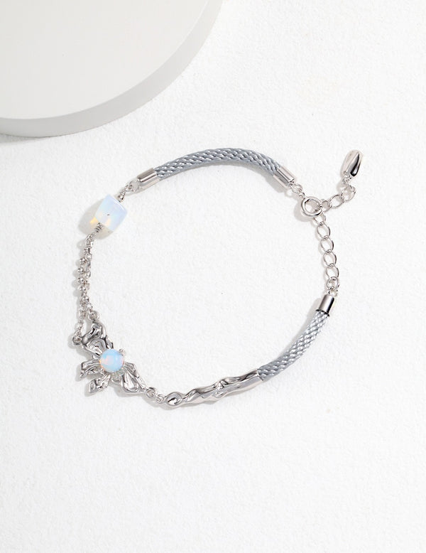 Butterfly knot bracelet