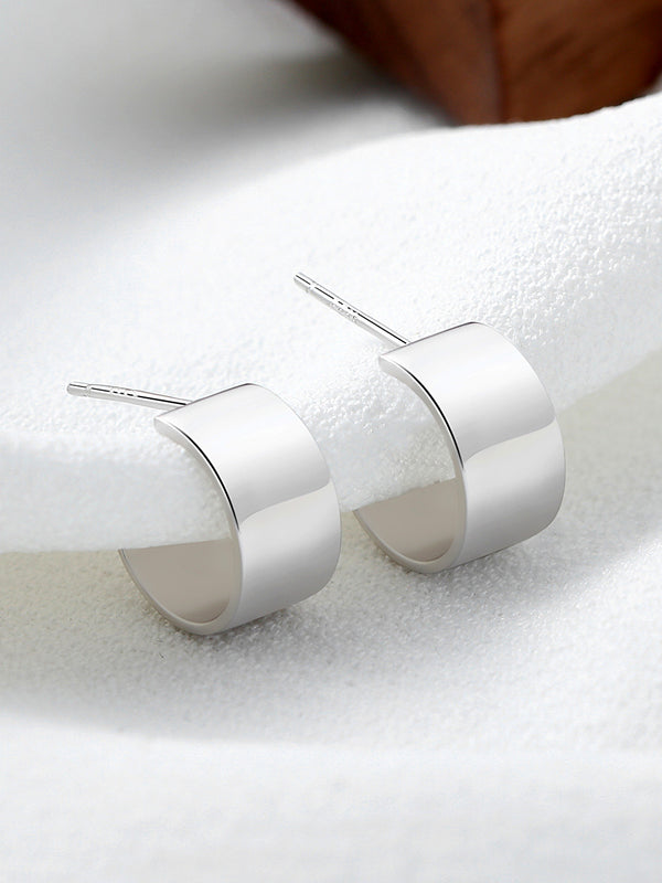 Minimalist luminous earrings