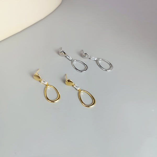 High -level cold air earrings