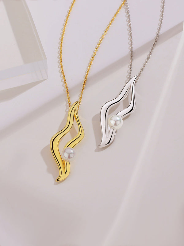 Light luxury high -level sense simple necklace